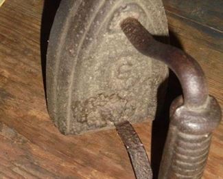 Antique flat/sad iron # 6