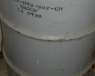 30 Gal metal barrel