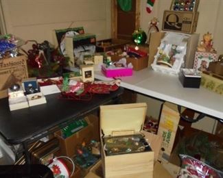 Misc vintage Christmas decorations