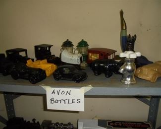 Avon bottle collection