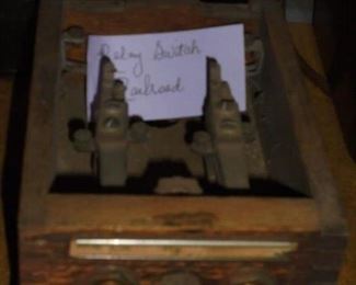 Vintage railroad relay switch