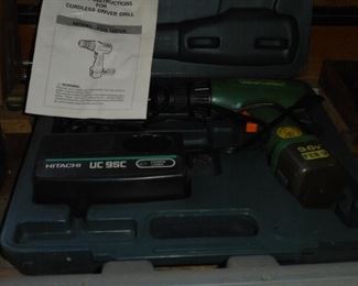 Hitachi 9.6 v Battery drill