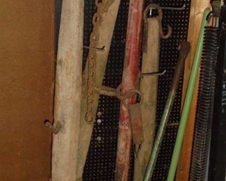 5 antique mule yolks