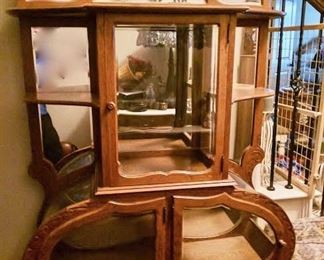 UNIQUE DECO-STYLE DISPLAY CABINET