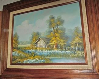 BLUEBONNETS OIL, K. NEAL ARTIST