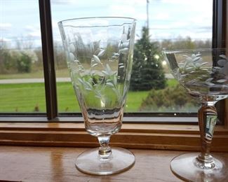 Etched crystal