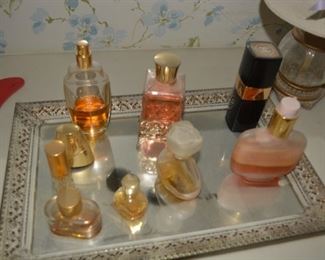 Vintage Glass Perfumes / Perfume Bottles