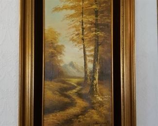 Armstrong Original Oil Painting 