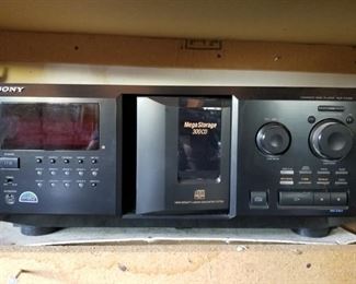 Sony Mega Storage 300 CD Disc Player CDP-355