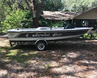 86 barefoot skier.