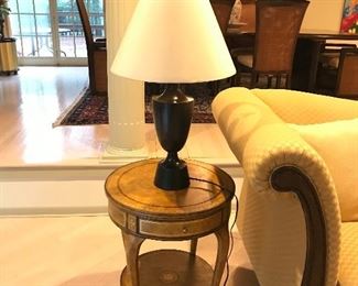 End Table and Lamp