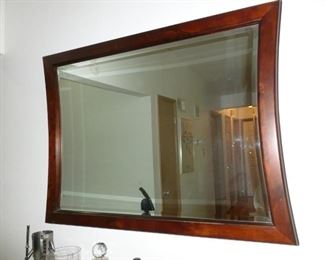 Neat Beveled Mirror