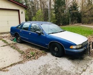 Ex Michigan State Police Car