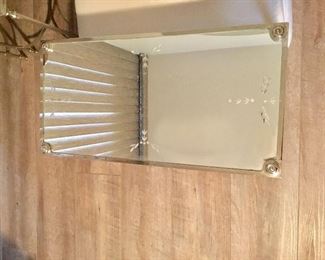 Mirror Glass top table