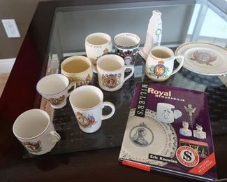 Queen Elizabeth.  Coronation collectibles dating back to the 1930s.
