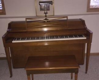 Mid century Baldwin piano