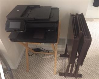 Printer, TV trays
