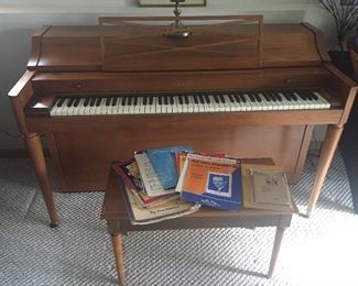 Baldwin Acrosonic Piano, this is a beautiful mid century piece