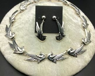 Sterling silver vintage reproduction jewelry from Mexico, 50% off