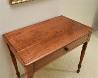 Antique Writing Desk with Drawer