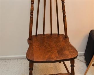 Antique Wooden Spindle Back Chair