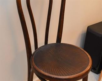 Antique Bent Wood Side Chair