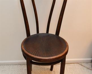 Antique Bent Wood Side Chair
