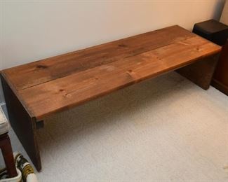 Primitive Wood Bench