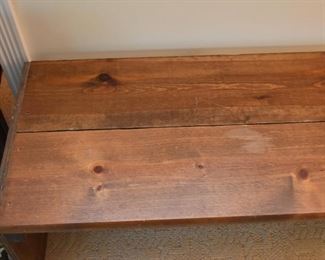 Primitive Wood Bench