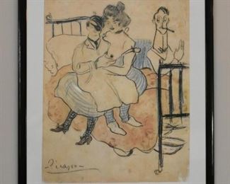 Framed Pablo Picasso Print