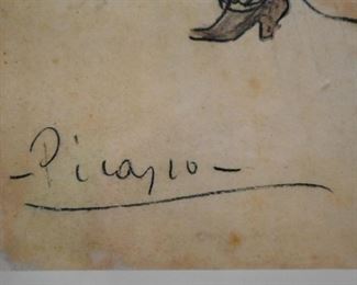 Framed Pablo Picasso Print