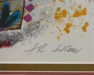 Framed Limited Edition Artwork, Signed & Numbered