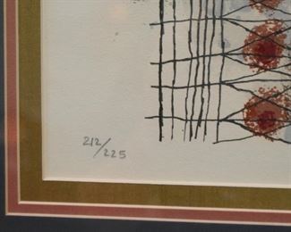 Framed Limited Edition Artwork, Signed & Numbered