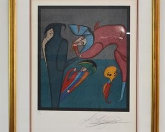 Framed Limited Edition Artwork, Signed & Numbered