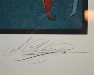 Framed Limited Edition Artwork, Signed & Numbered