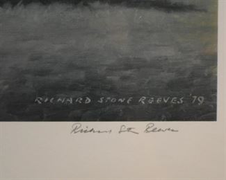 Framed Horse Racing Print (Affirmed), Signed and Numbered