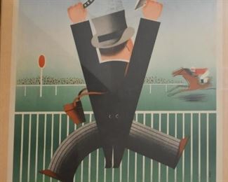Vintage Loterie Nationale / Grand Prix de Paris Horse Racing Poster