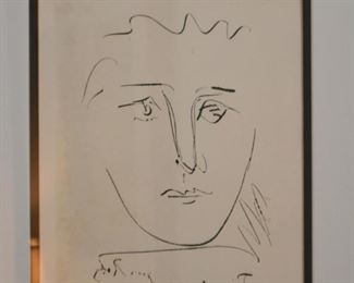 Framed Pablo Picasso Print