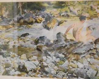 Framed Watercolor / Artwork, Signed by Artist