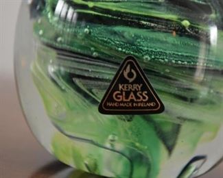Art Glass Paperweights (Kerry Glass, Ireland)