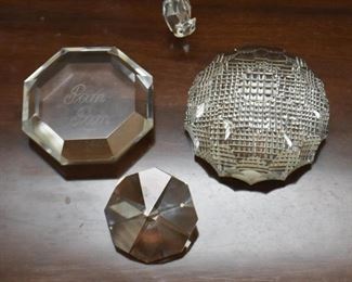 Glass / Crystal Paperweights