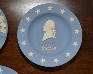 Wedgwood Jasperware Miniature Plates & Ashtrays