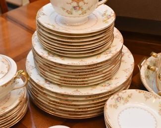 Set of Hand Painted Meito China (Japan)