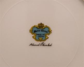 Set of Hand Painted Meito China (Japan)