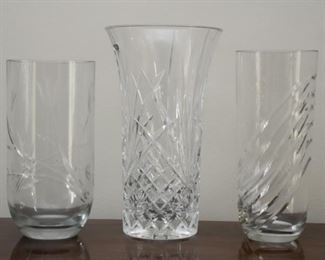 Glassware & Crystal Vases
