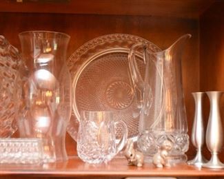 Vintage Glassware Serving Pieces