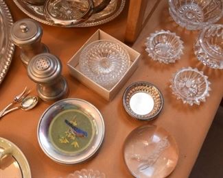 Salt & Pepper, Coasters, Small Glass Bowls, Salt Cellars