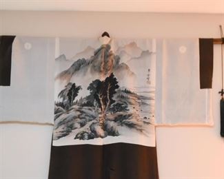 Hand Painted Japanese Haori / Kimono Jacket