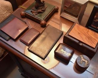 Men's Wallets, Trinket Boxes