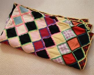 Vintage Quilt Topper / Blanket